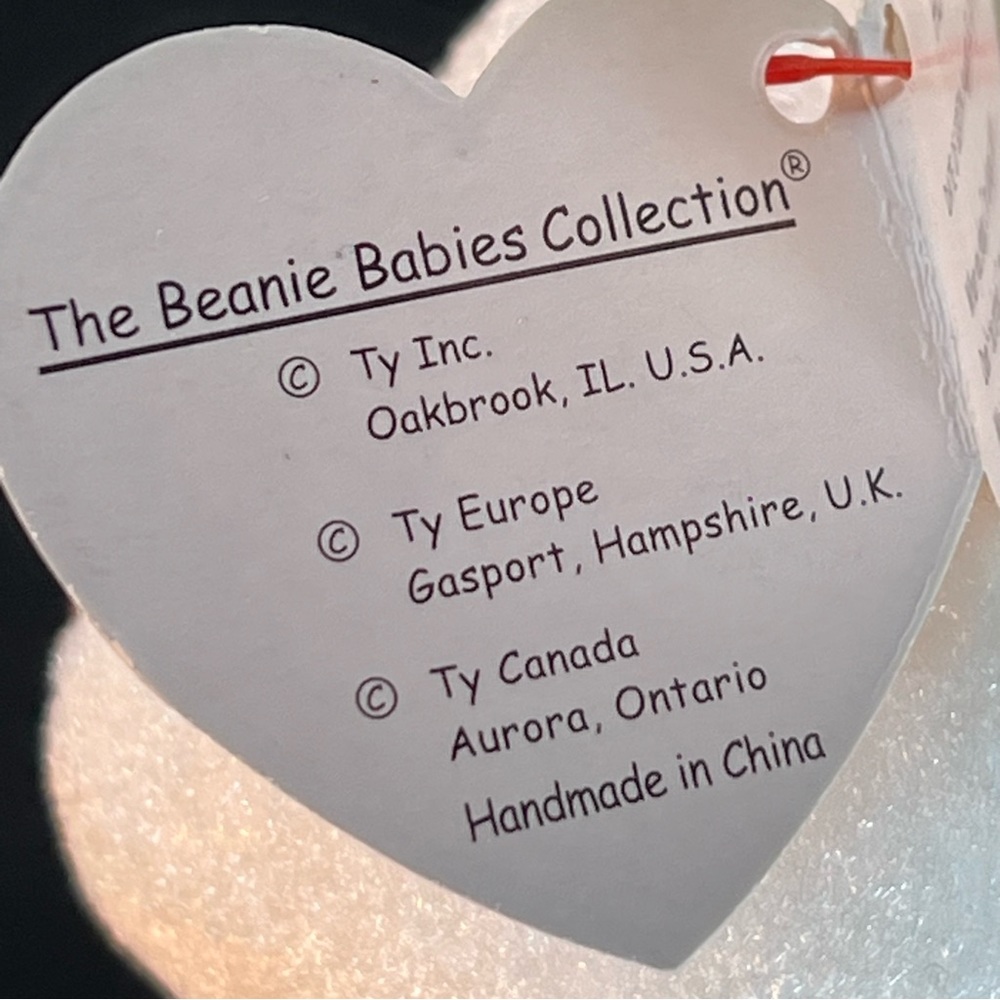 TY Beanie Baby Bundle | Rare Fleece as White as Snow 7 Pack | Tag Error, PCV - Picture 13 of 16